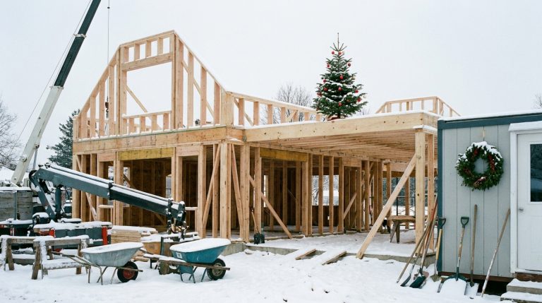 Does the Construction Industry Slow Down During the Holidays?